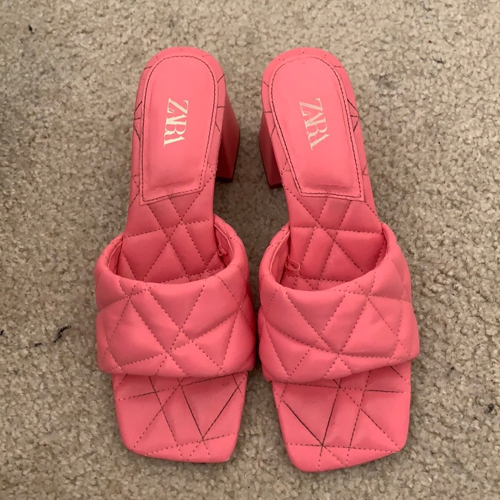 Pink Zara Heels